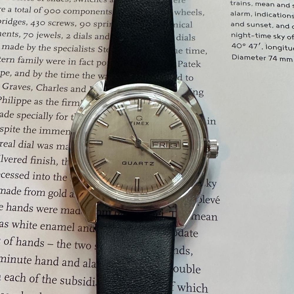 Timex Q 1978 Reissue 37mm